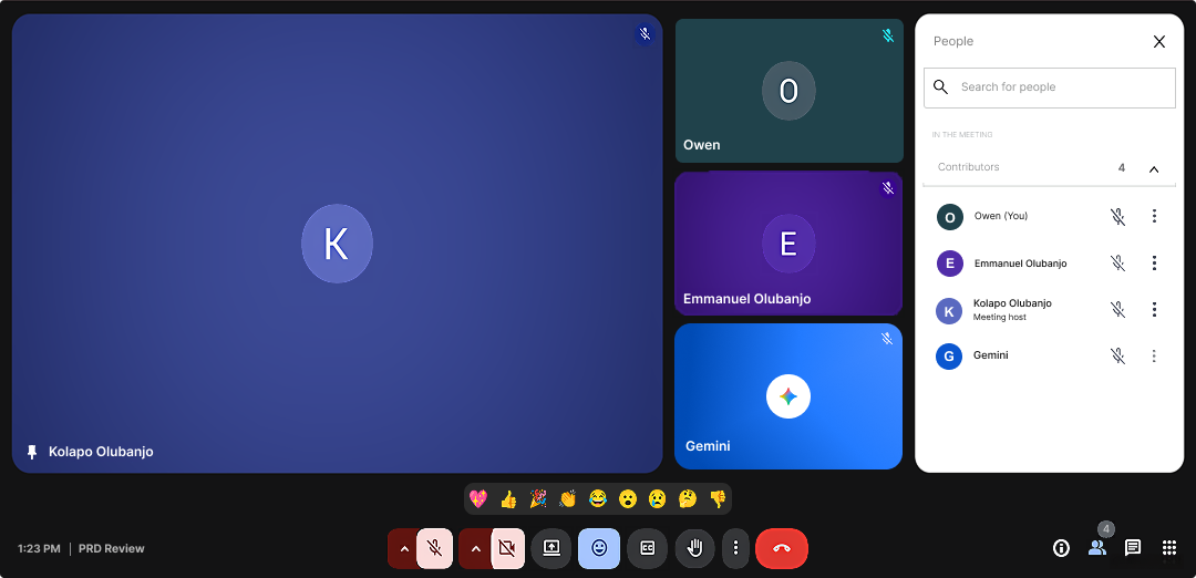 Real-time notes